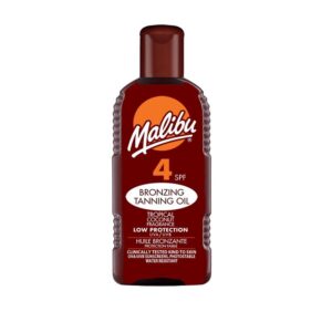 Malibu Bronzing Tanning Oil SPF4 200ml