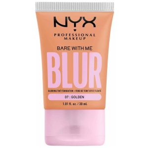 NYX PROF. MAKEUP Bare With Me Blur Tint Foundation 30ml 07 Golden