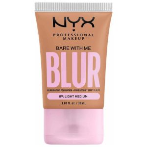NYX PROF. MAKEUP Bare With Me Blur Tint Foundation 30ml 09 Light Medium