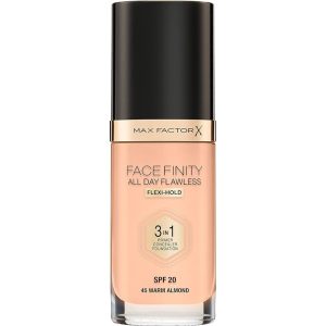 Max Factor Facefinity 3 In 1 Foundation 45 Warm Almond