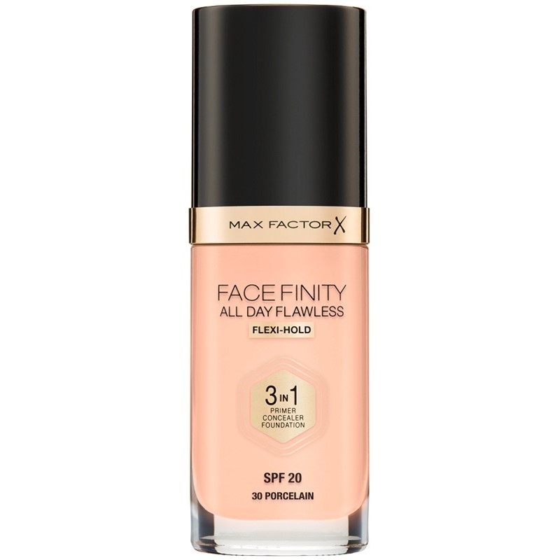 Max Factor Facefinity 3 In 1 Foundation 30 Porcelain Max Factor Facefinity 3 In 1 Foundation 30 Porcelain