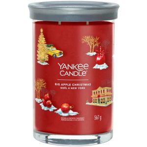 Yankee Candle Signature Large Tumbler Big Apple Christmas 567g