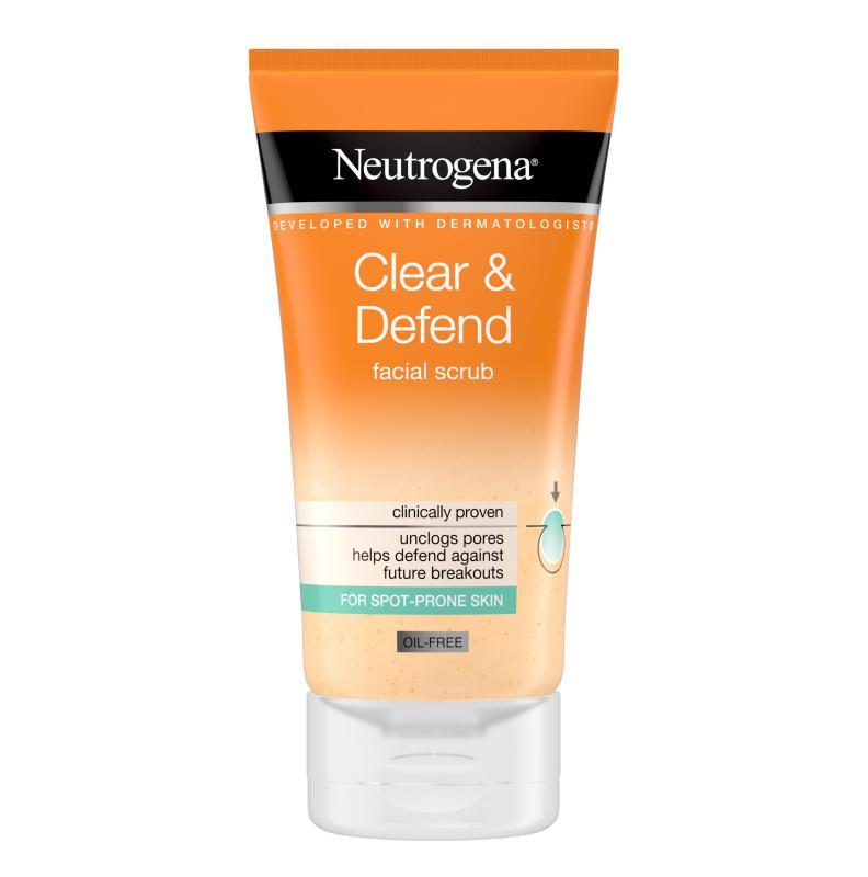 Neutrogena Clear & Defend Facial Scrub 150 ml Neutrogena Clear & Defend Facial Scrub 150 ml