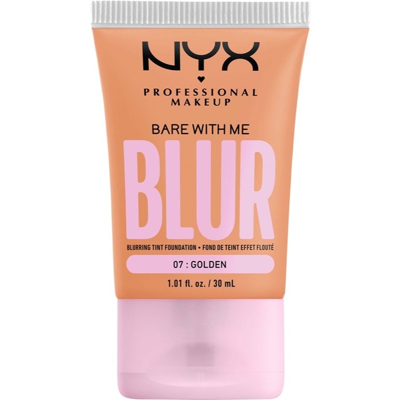 NYX PROF. MAKEUP Bare With Me Blur Tint Foundation 30ml 07 Golden NYX PROF. MAKEUP Bare With Me Blur Tint Foundation 30ml 07 Golden