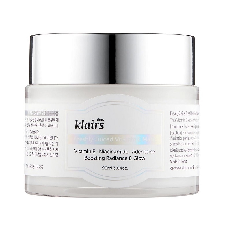 Klairs Freshly Juiced Vitamin E Mask 90ml Klairs Freshly Juiced Vitamin E Mask 90ml