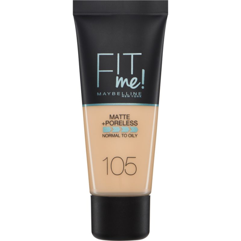 Maybelline Fit Me Matte + Poreless Foundation- 105 Natural Ivory Maybelline Fit Me Matte + Poreless Foundation- 105 Natural Ivory