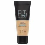 Maybelline Fit Me Matte + Poreless Foundation - 118 Nude
