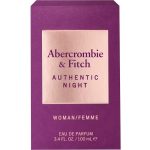 Abercrombie & Fitch Authentic Night Woman Edp 100ml