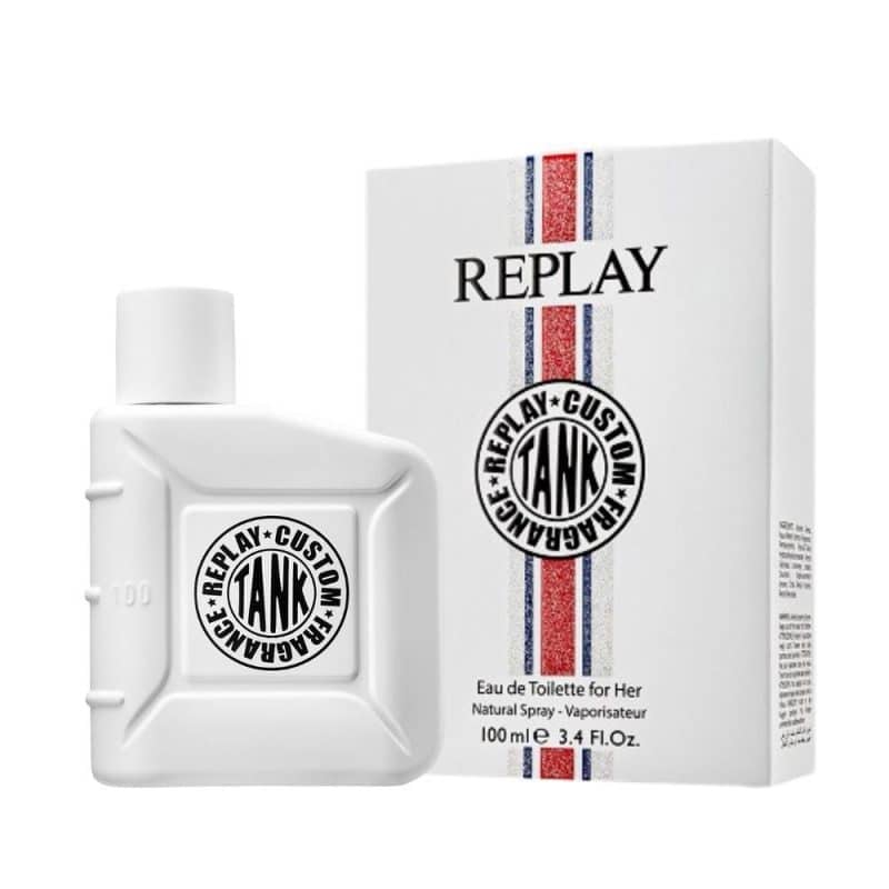 Replay # Tank Custom For Her Edt 100ml