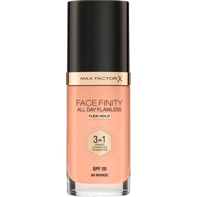 Max Factor Facefinity 3 In 1 Foundation 80 Bronze Max Factor Facefinity 3 In 1 Foundation 80 Bronze