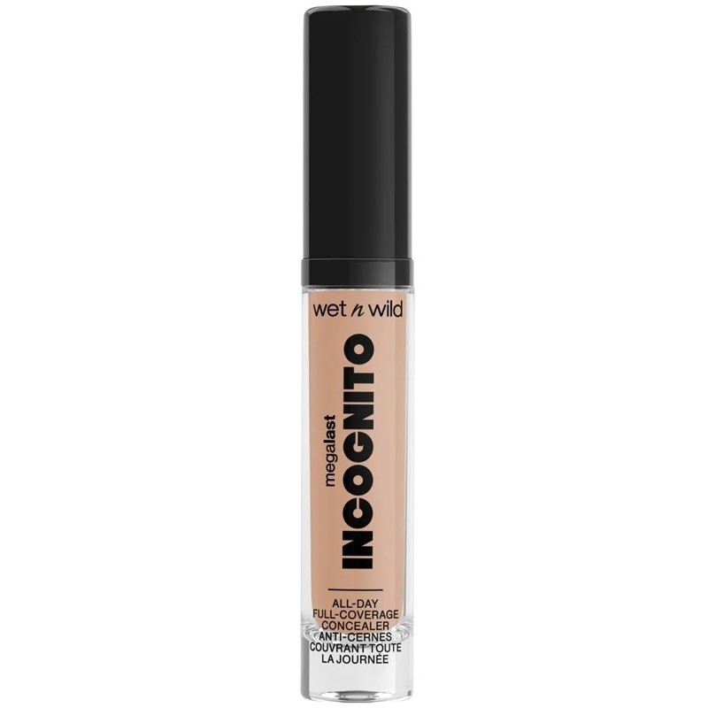 Wet n Wild MegaLast Incognito AllDay Full Coverage Concealer 5.5ml - Light Honey Wet n Wild MegaLast Incognito AllDay Full Coverage Concealer 5.5ml - Light Honey