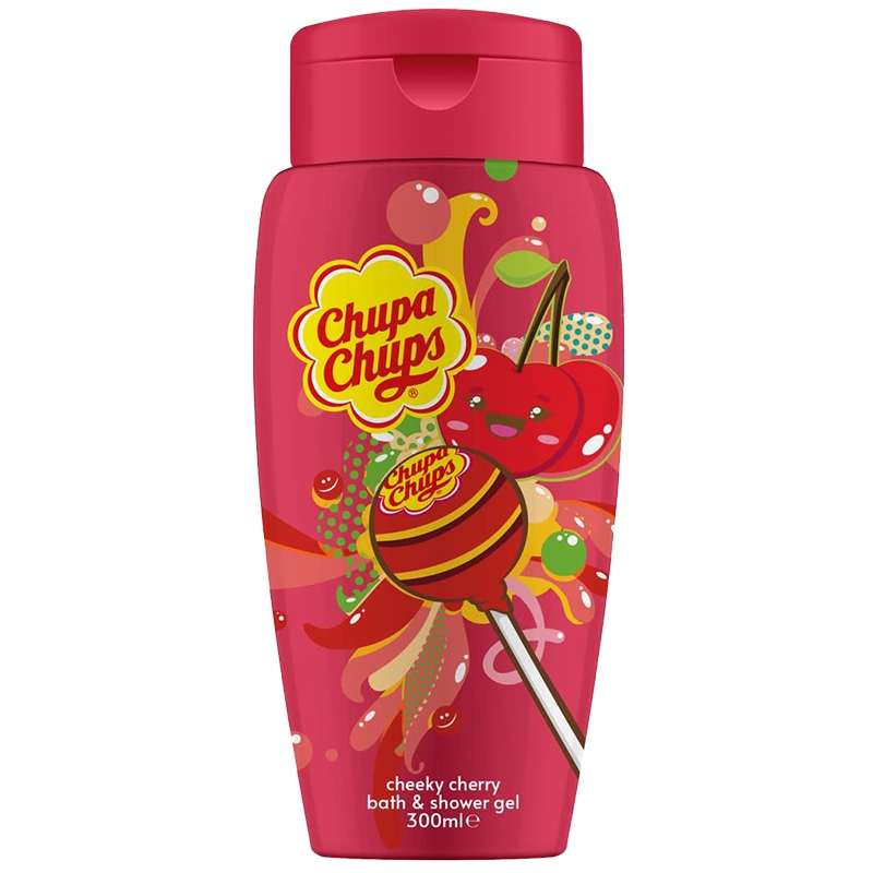 Chupa Chups Bath & Body Wash Cheeky Cherry 300ml Chupa Chups Bath & Body Wash Cheeky Cherry 300ml