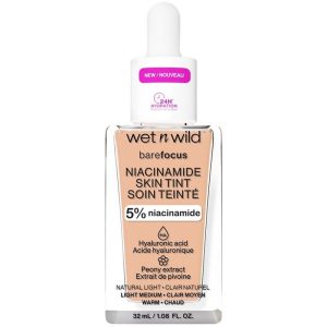 Wet n Wild Bare Focus Niacinamide Skin Tint 32ml - Light
