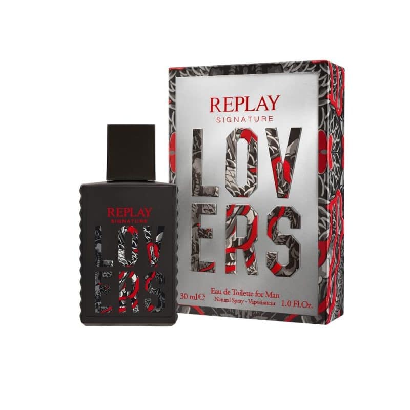Replay Signature Lovers For Man Edt 30ml
