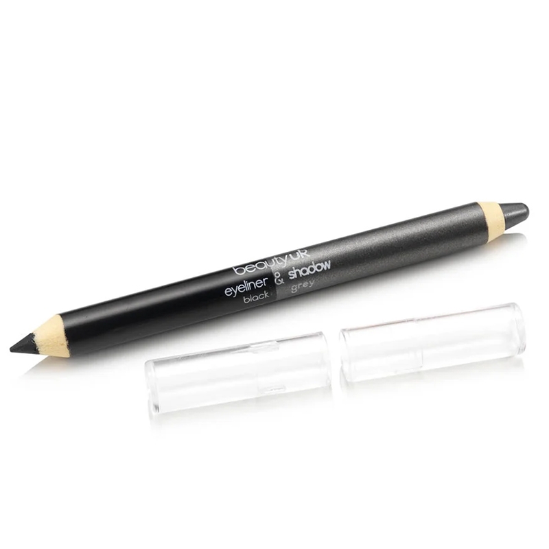 Beauty UK Double Ended Jumbo Pencil no.2 - Black&Grey Beauty UK Double Ended Jumbo Pencil no.2 - Black&Grey