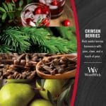 WoodWick Medium - Crimson Berries