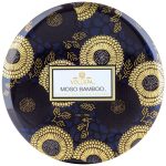 Voluspa 3-Wick Candle Decorative Tin Moso Bamboo 340g