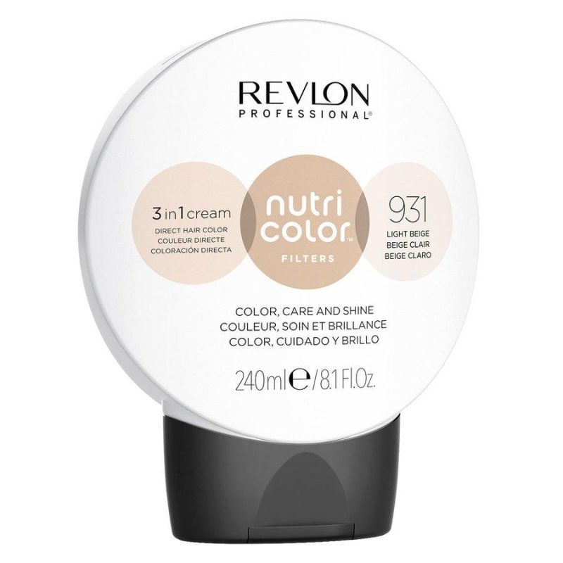 Revlon Nutri Color 931 Light Beige 240ml Revlon Nutri Color 931 Light Beige 240ml