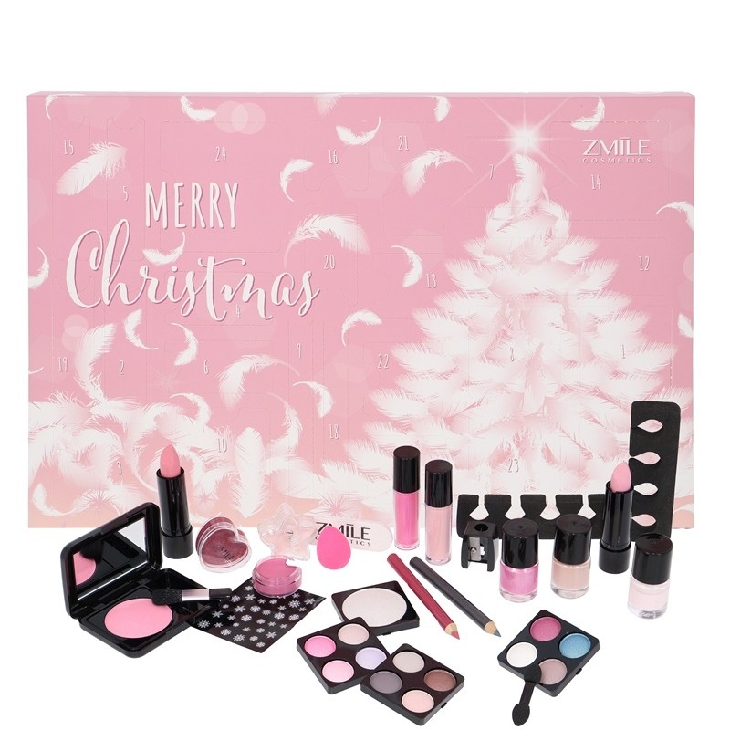 Zmile Cosmetics Beauty Advent Calendar Traditional Pink And Fluffy Zmile Cosmetics Beauty Advent Calendar Traditional Pink And Fluffy