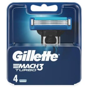 Gillette Mach3 Turbo 4-pack