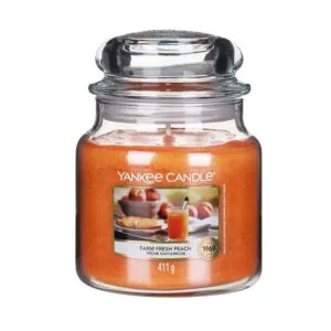 Yankee Candle Classic Medium Jar Farm Fresh Peach 411g