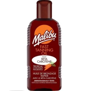 Malibu Fast Tanning Oil with Beta Carotene 100ml