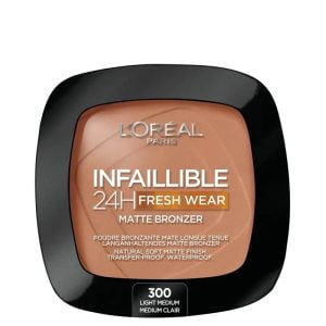 L'Oreal Infaillible 24h Fresh Wear Matte Bronzer Light Medium 300
