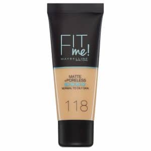 Maybelline Fit Me Matte + Poreless Foundation - 118 Nude