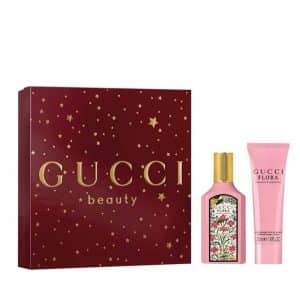 Giftset Gucci Flora Gorgeous Gardenia Edp 50ml + Body Lotion 50ml