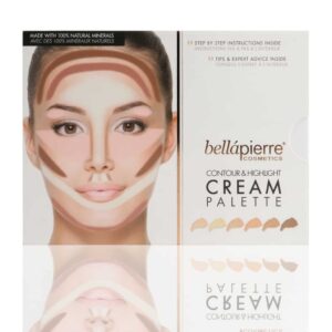 Bellapierre Contour & Highlight Cream palette