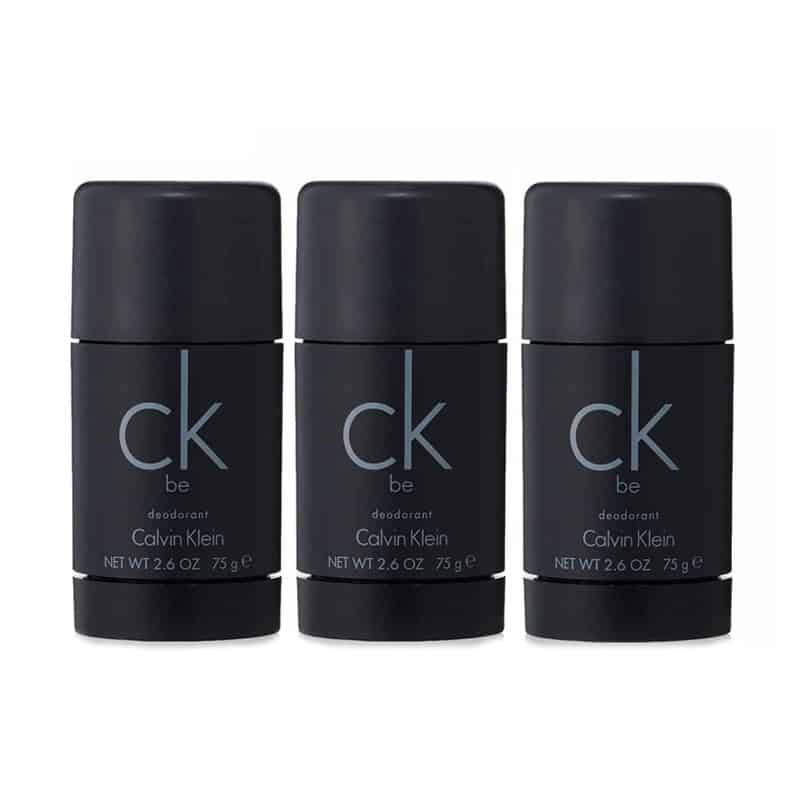 3-pack Calvin Klein CK Be Deostick 75ml