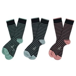 Topeco Bamboo Socks 6-pack Multi Stripes