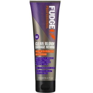 Fudge Clean Blonde Damage Rewind Violet Shampoo 250ml