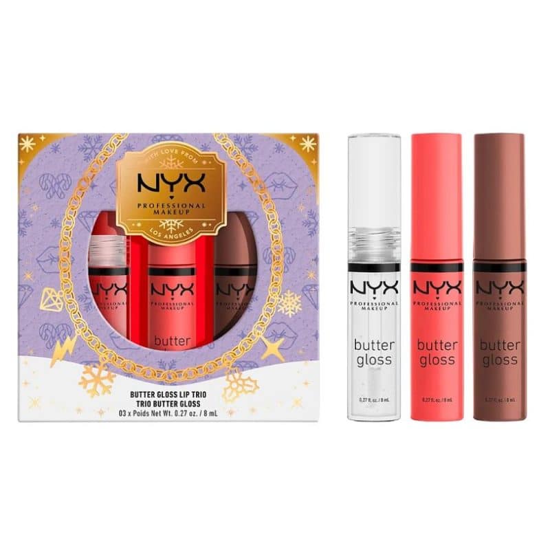 NYX PROF. MAKEUP Butter Gloss Trio