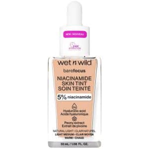 Wet n Wild Bare Focus Niacinamide Skin Tint 32ml - Light