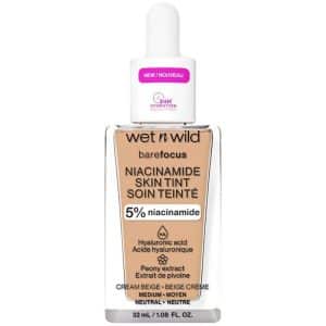 Wet n Wild Bare Focus Niacinamide Skin Tint 32ml - Cream Beige