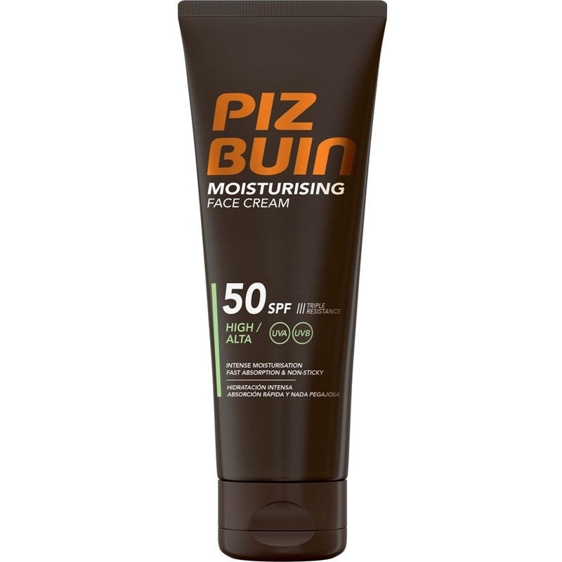 Piz Buin Moisturising Face Cream SPF50+ 50ml Piz Buin Moisturising Face Cream SPF50+ 50ml
